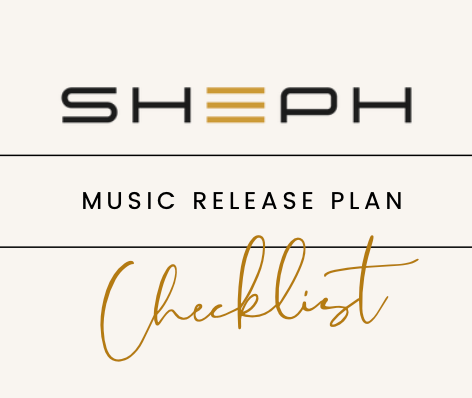 Music Release Plan Checklist